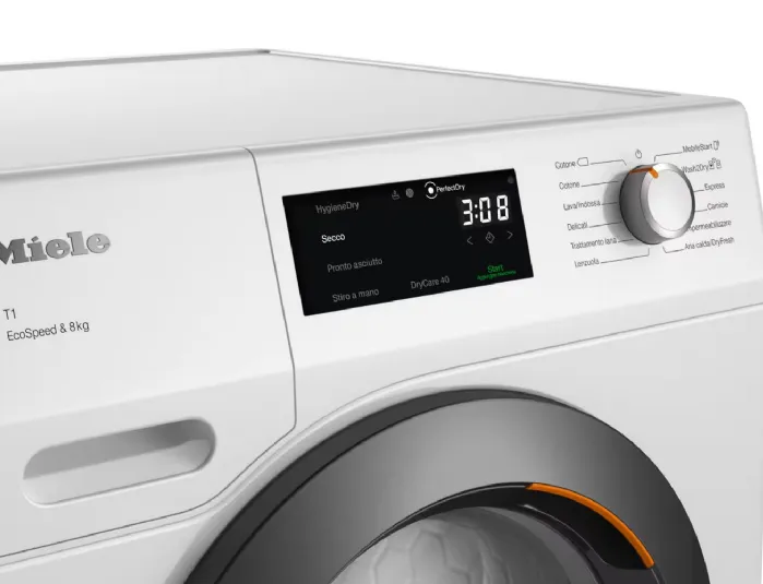 TCF770WP EcoSpeed&8kg di Miele